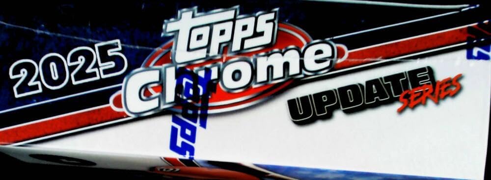 Topps 2025 Chrome Update Baseball Factory Sealed Value Mega Box 7 Packs of 6 Cards, 42 Cards in All. Find Exclusive X-Fractor Refractor Parallels. Chance for Chrome Rookie Debut Patch Autographs