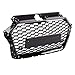 GAOLILI per RS3 Style Front Sport Hex Mesh Cappuccio A Nido d'Ape Griglia Gloss Black per Au-di A3 / S3 8V 2017-2019 Accessori Auto (Color : Chrome Emblem)
