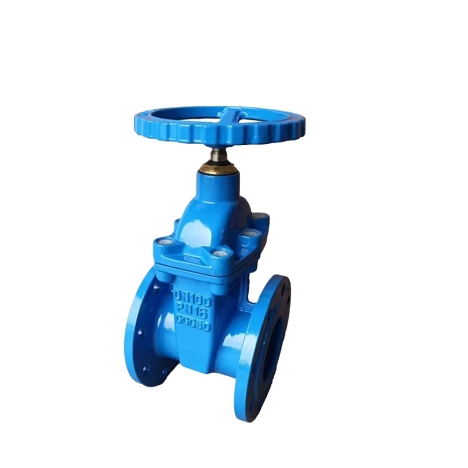 Nozlihmh Casting Manual Power Non-Rising Stem Ductile Iron Resilient Seat Gate Valve F4 Bs5163 Din3352