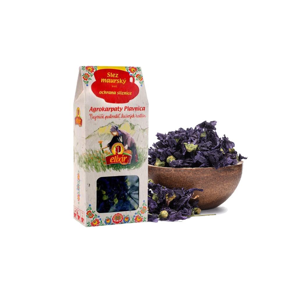 Common Mallow Flower (Malva Sylvestris Mauritiana) | Natural Herb (Loose Dried Herb 15g)