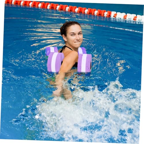 FAVOMOTO 2 piezas mancuernas de agua para ejercicio acuático miniatura 4