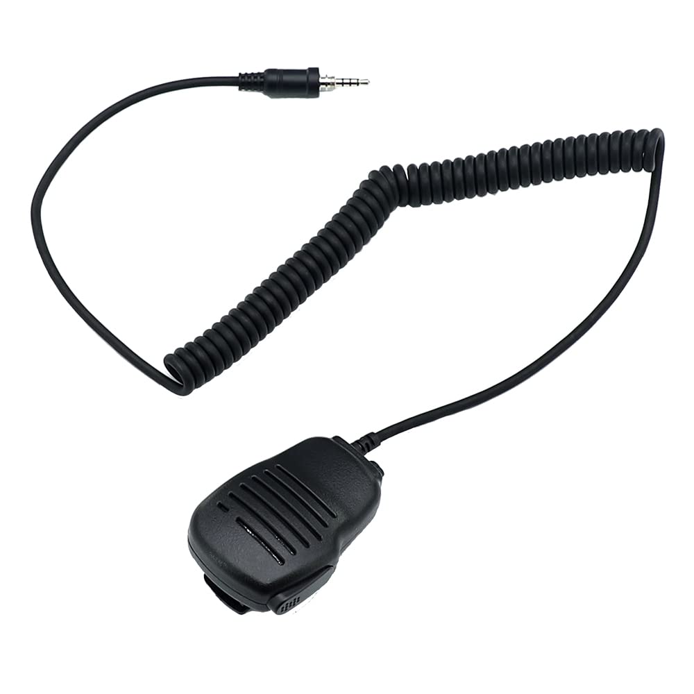 Micrófono PTT de repuesto para Yaesu Vertex Standard Horizon Radio FT-270R FTA-550 VX-6 VX-6R VX-7R VX-170 HX40 HX210 HX290 HX370S HX380 HX400 HX850 HX851 HX870 HX890 Walkie Talki. es decir,