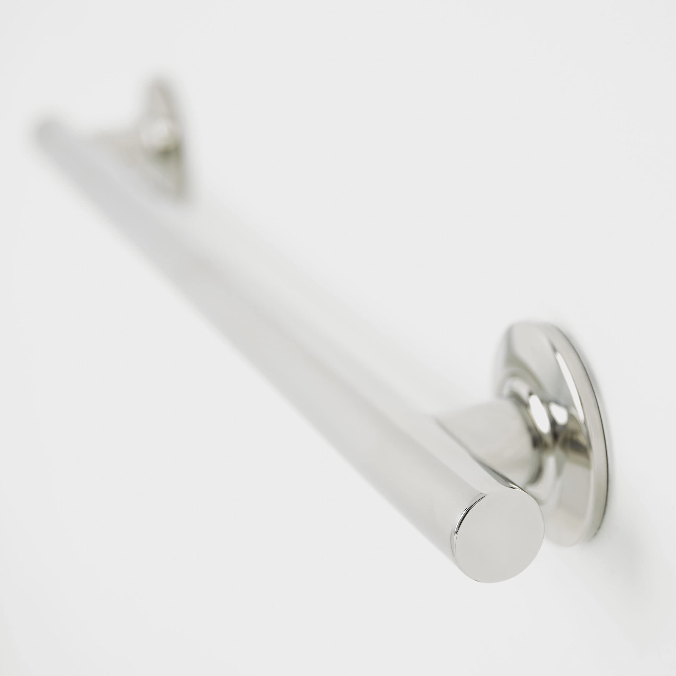 Seachrome Maniglione moderno, in acciaio inox, 45,7 cm, diametro 3,8 cm, con flange nascoste, acciaio lucido