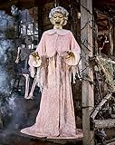 Spirit Halloween, 5 Ft 8 In Twisted Grandma Animatronic, Scary Outdoor Decoration, Animated Prop, Old Lady Zombie, Multicolor