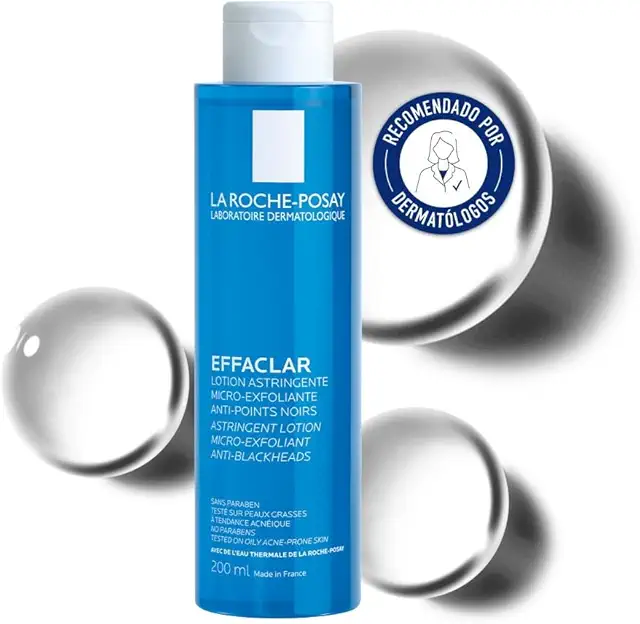 La Roche Posay Exfoliante Astringente - Reduce Poros, Piel Mixta/Grasa/Acné, 200 ml