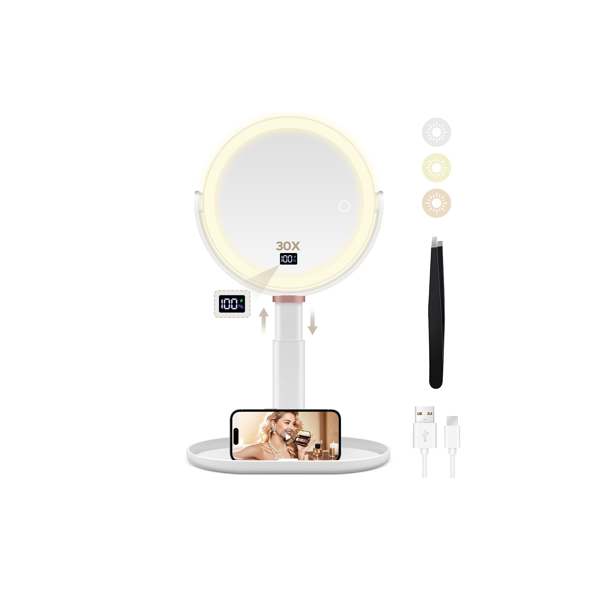 MIYADIVA Makeup Mirror