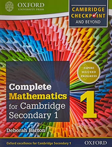 Complete Mathematics for Cambridge Secondary 1 Student Book 1: For Cambridge Checkpoint and beyond
