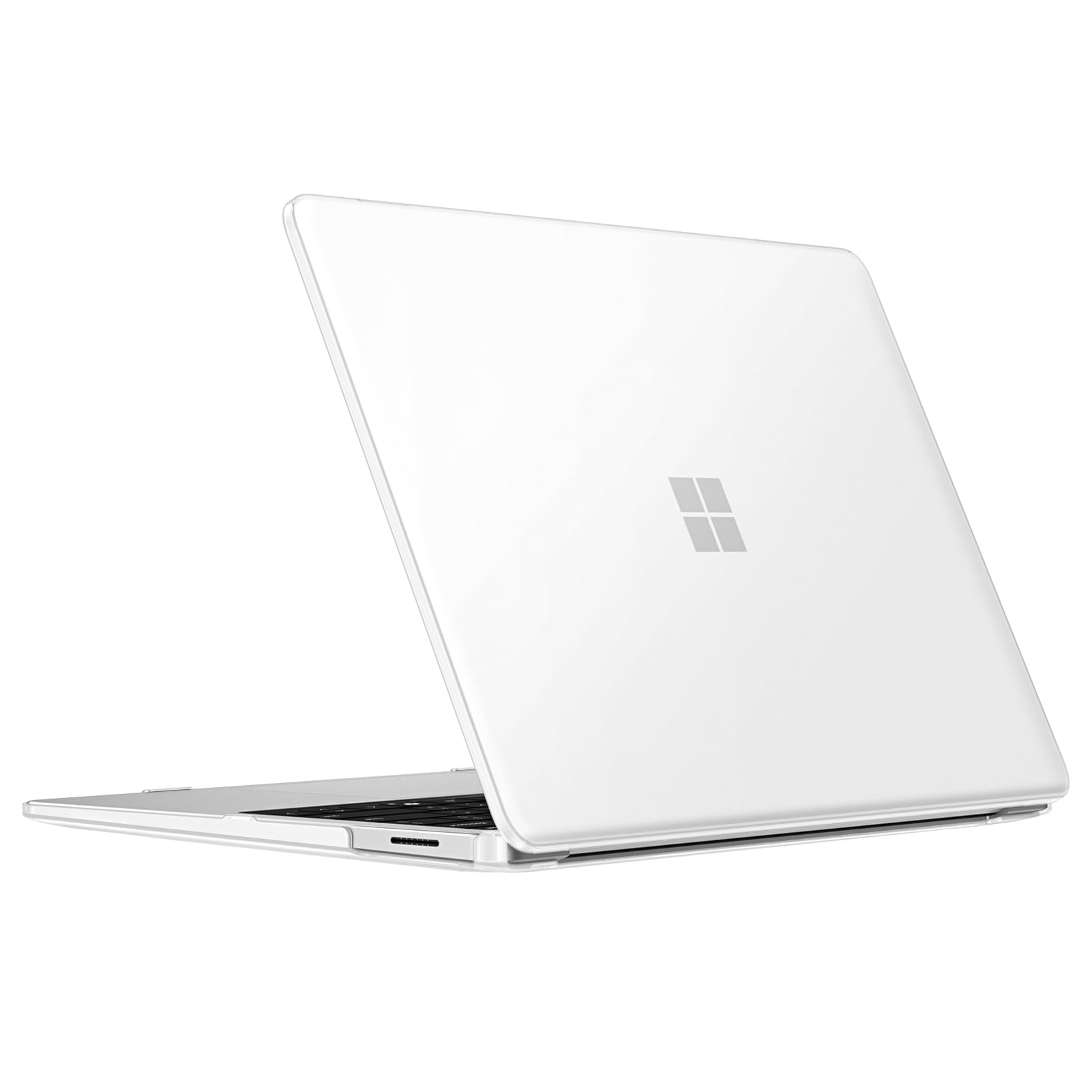 FINTIEProtective Case for Inch Microsoft Surface Laptop 2024 (Model:  2036) Slim Snap On Hard Shell Matte Cover (Frost Clear)
