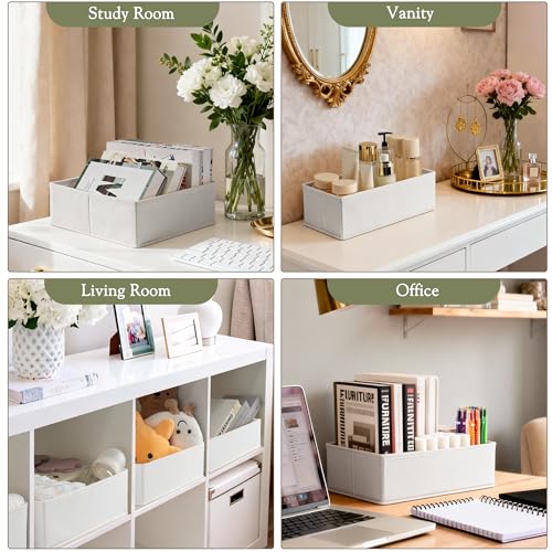 Criusia Drawer Organizers 18-Piece Set, Dresser Organizer for Baby Clothes, Foldable Closet Storage & Drawer Dividers for Underwear, Socks, Nursery, White by Criusia - Image 6