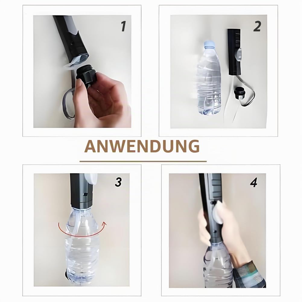 Elprico Regenschirm mit Ventilator, 3-in-1 UVblockierender Regenschirmventilator, Sonnenschirm mit Ventilator und Sprühgerät, Tragbarer Fächerschirm mit Zerstäube für Sommer, Strand, Sport