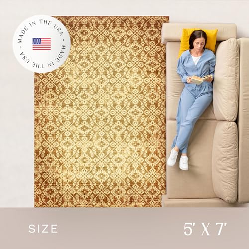 Tapete Maples Rugs Arden Vintage 213x132 cm Bajo Perfil miniatura 4