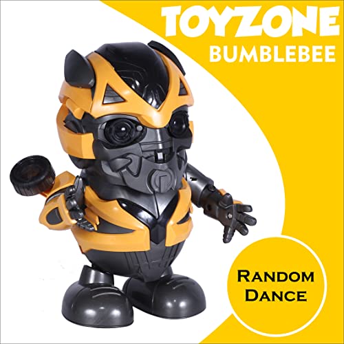 Image of TOY ZONE Bumble Bee Dance Hero-21964|Electronic Toy|Dancing Hero|Musical Toys|Music with Dance Movement|Battery Operated Toy|Light&Music|Age 12+ Months