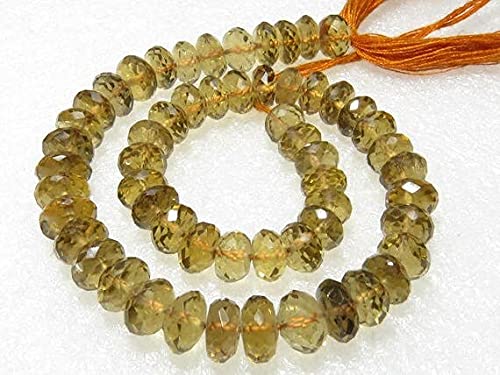 Quartz bière LKBEADS perles rondes facettées 6-8mm pour finir vos bijoux sans défaut
