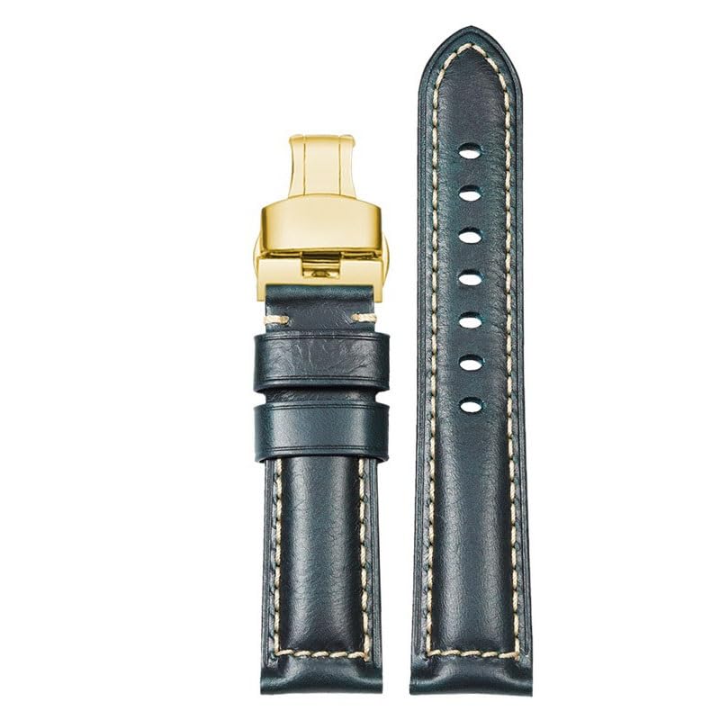 Bracelet montre cuir Hamilton Jazzmaster bleu pour le quotidien d'un homme moderne