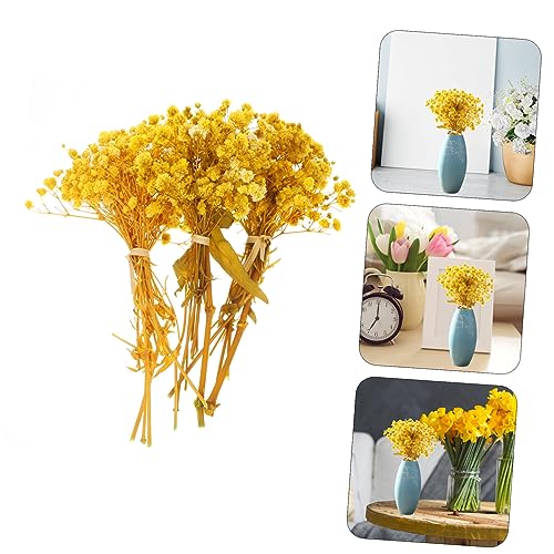 Paquete de 3 Ramilletes de Flor Secas Babys Breath miniatura 4