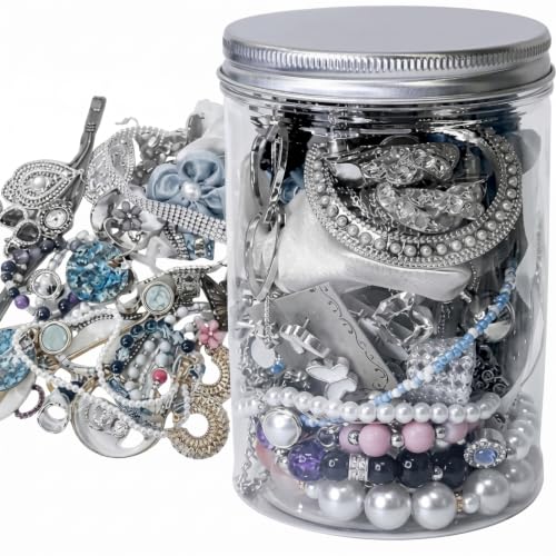 Ensemble vintage en argent 50 pièces contenant des colliers