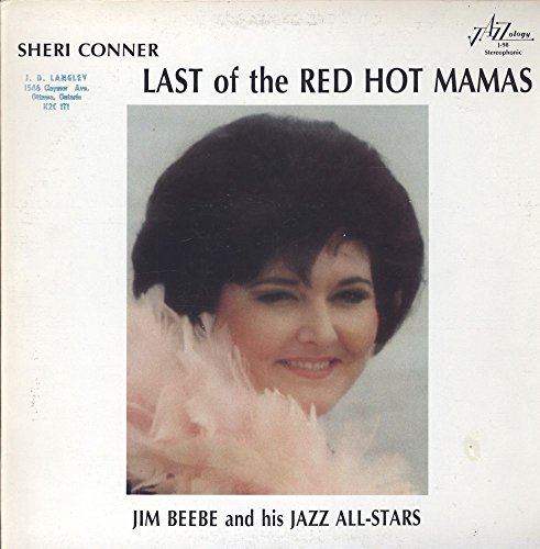 Sheri Conner - Last Of The Red Hot Mamas - Jazzology - J-98 NM/NM LP