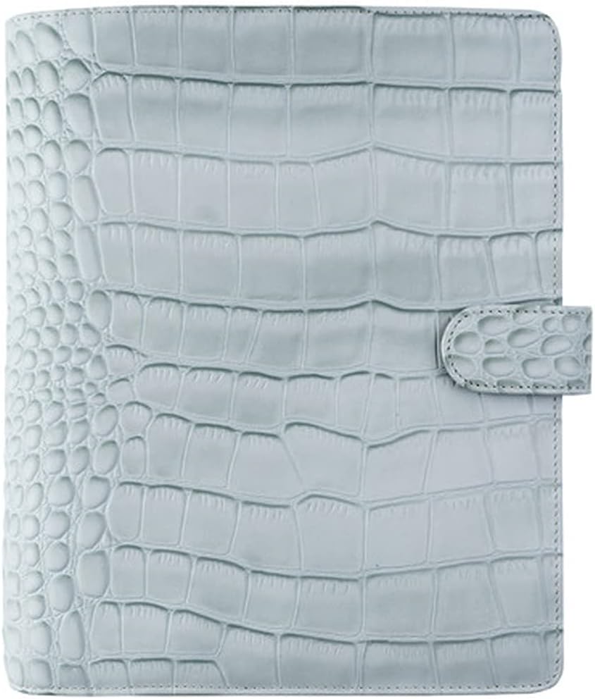 Filofax 026090 Classic Lock Personal Organizer A5 Silver Mist
