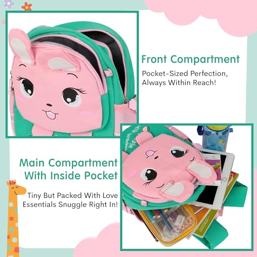 Image of Storite Toddler Bag for Boys & Girls (2-6 Years) 5L | Lightweight Sturdy Kids Backapck Perfect for Preschool & Nursery School