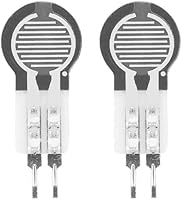 Walfront 2Pcs DF9-16 Thin Film Pressure Sensor 20g-2kg Force Sensitive Resistor - High Precision FSR for Robotics & Wearables