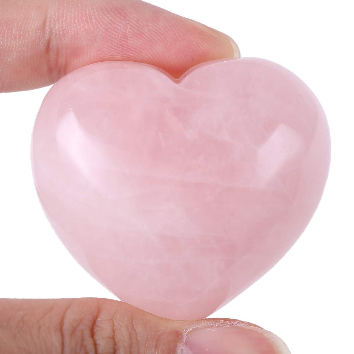 Ciondolo Pietra Dura Cuore Quarzo Rosa – Melida Accessori Creativi - Foto 6