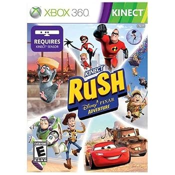 Misc. Microsoft 4WG-00001 Kinect Rush: Disney Pixar Adventure Xbox 360 Book