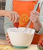MasterChef Junior Breakfast Cooking Set- 6 Pc Holiday Kit w Real Cooking Tools for Kids & Recipes- Includes Spatula, Mixing Bowl, Whisk, Egg Cup, Juicer- Make Pancakes, Crepes & More #4