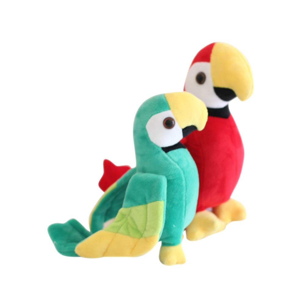 small stuffed parrot