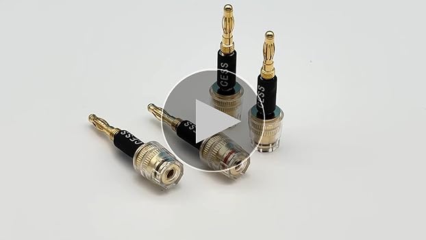 Amazon.com: CNCESS CESS-187 Banana Plug Connect to Spade Fork Plug