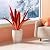 TOMBABY Enlarge Thickened Wind Resistant Metal Agave Garden Art Metal Plant Country Garden Sculpture Statue Outdoor Decoration Agave Metal Plant Courtyard Garden Lawn Ornament Gift (2, 12 Leaves red)