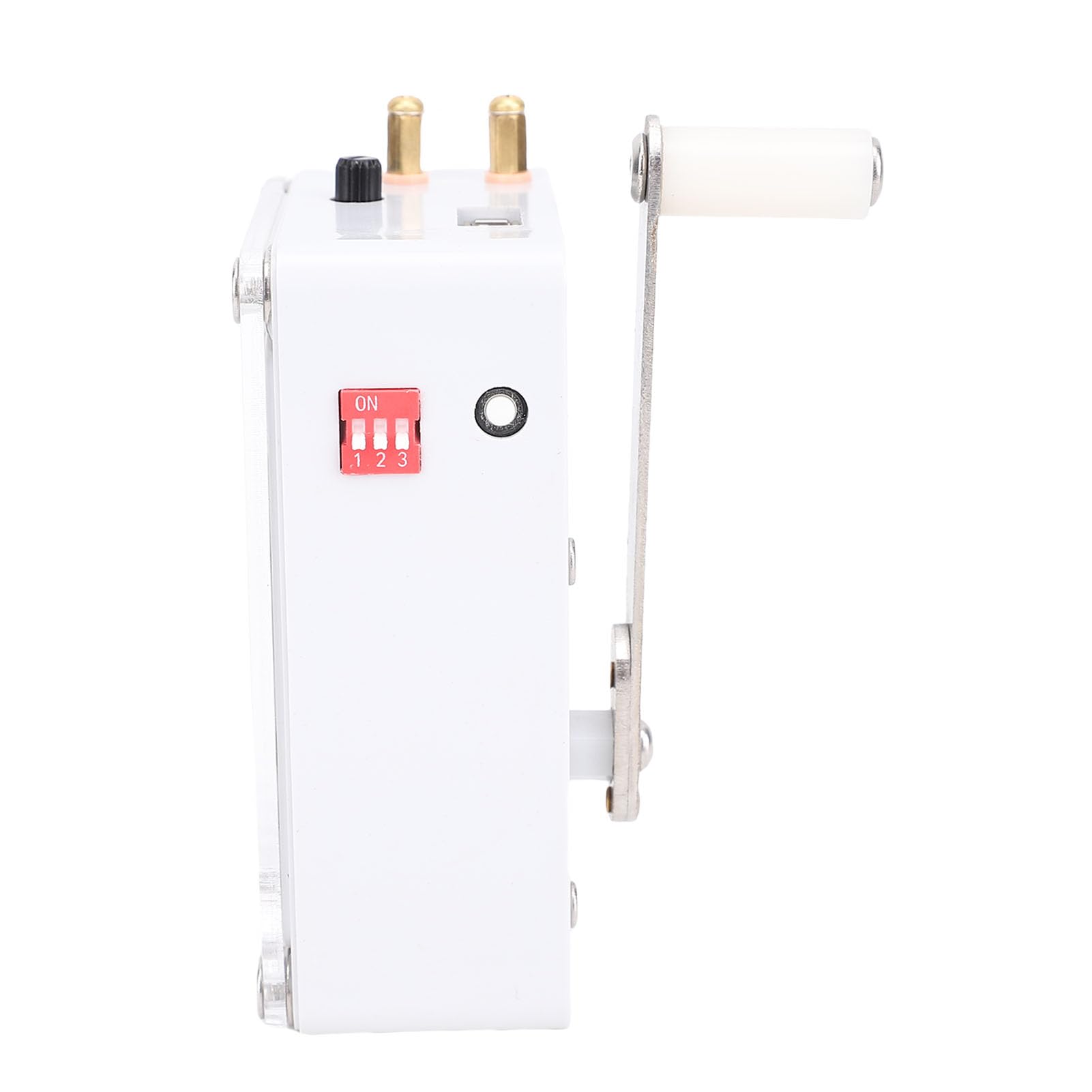 Generatore a Manovella, Caricabatterie USB di Emergenza Portatile Power Bank per Dispositivi Elettronici di Emergenza da Viaggio all'aperto
