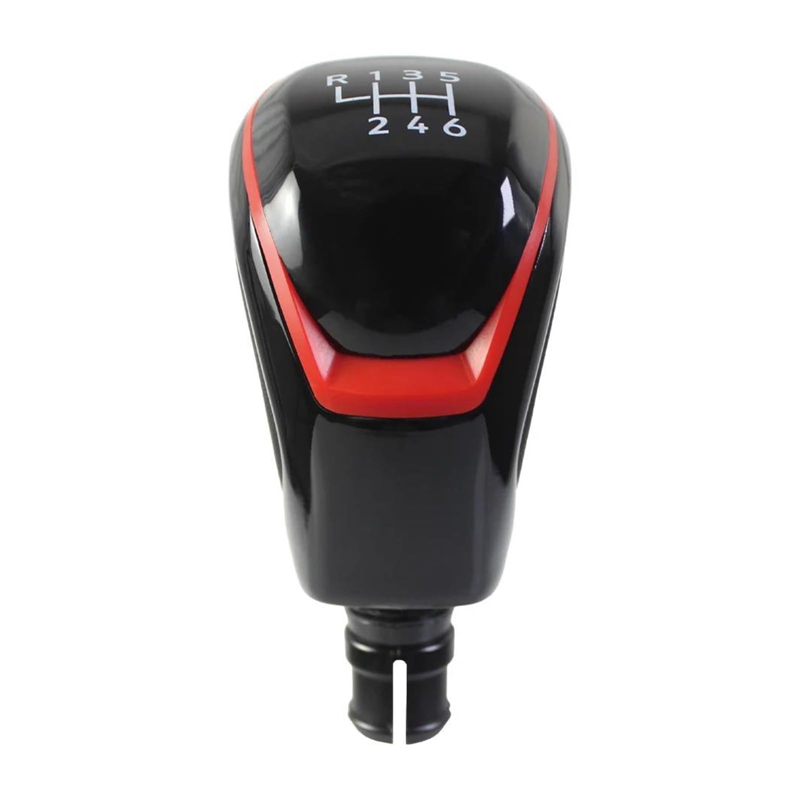 MOCALUX Gear Stick Shift Lever Knob for VW for Golf 8 12mm Gear Shift Knob Manual 5/6 Speed Shifter Lever Change Head Modification Parts(B,for 6 Speed)
