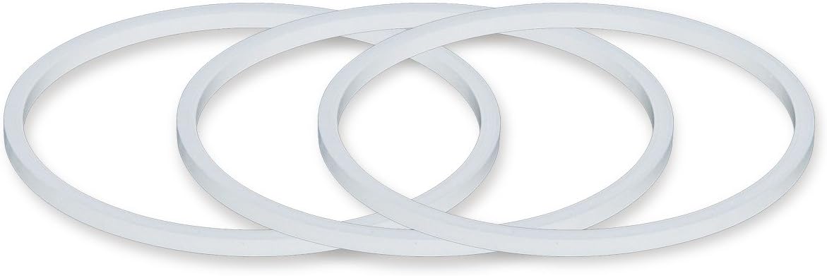 3-Pack Hydro Gaskets Seals Replacement for Hydro Flask Wide Mouth Flip Lid Cap BPA-Free Rubber Stoppers