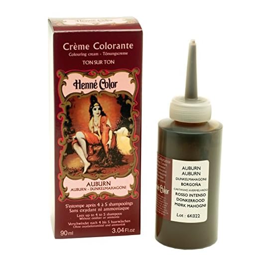 Henne Color Crème colorante au henné Auburn 90 ml