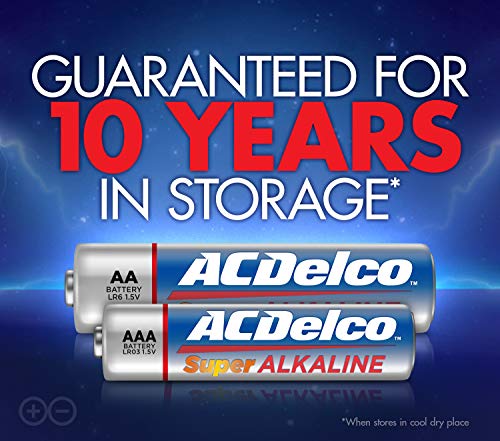 Powermax AC063 Acdelco Aa And Aaa 200-Count Combo Pack Super Alkaline Batteries thumb #7
