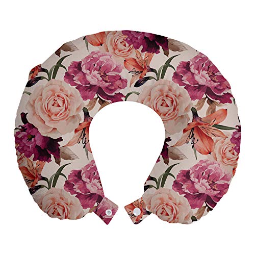 Almohada espuma viscoelástica 12 pulg U viaje miniatura 1