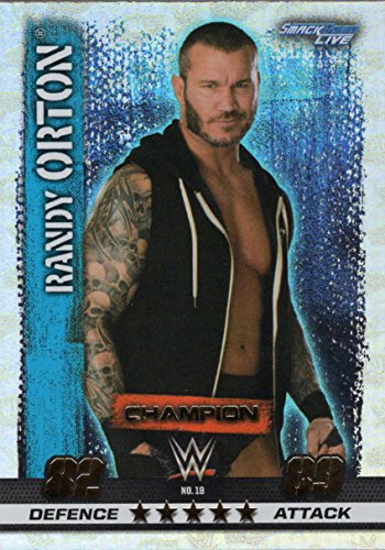 Wwe slam attax 10 - randy orton champion trading