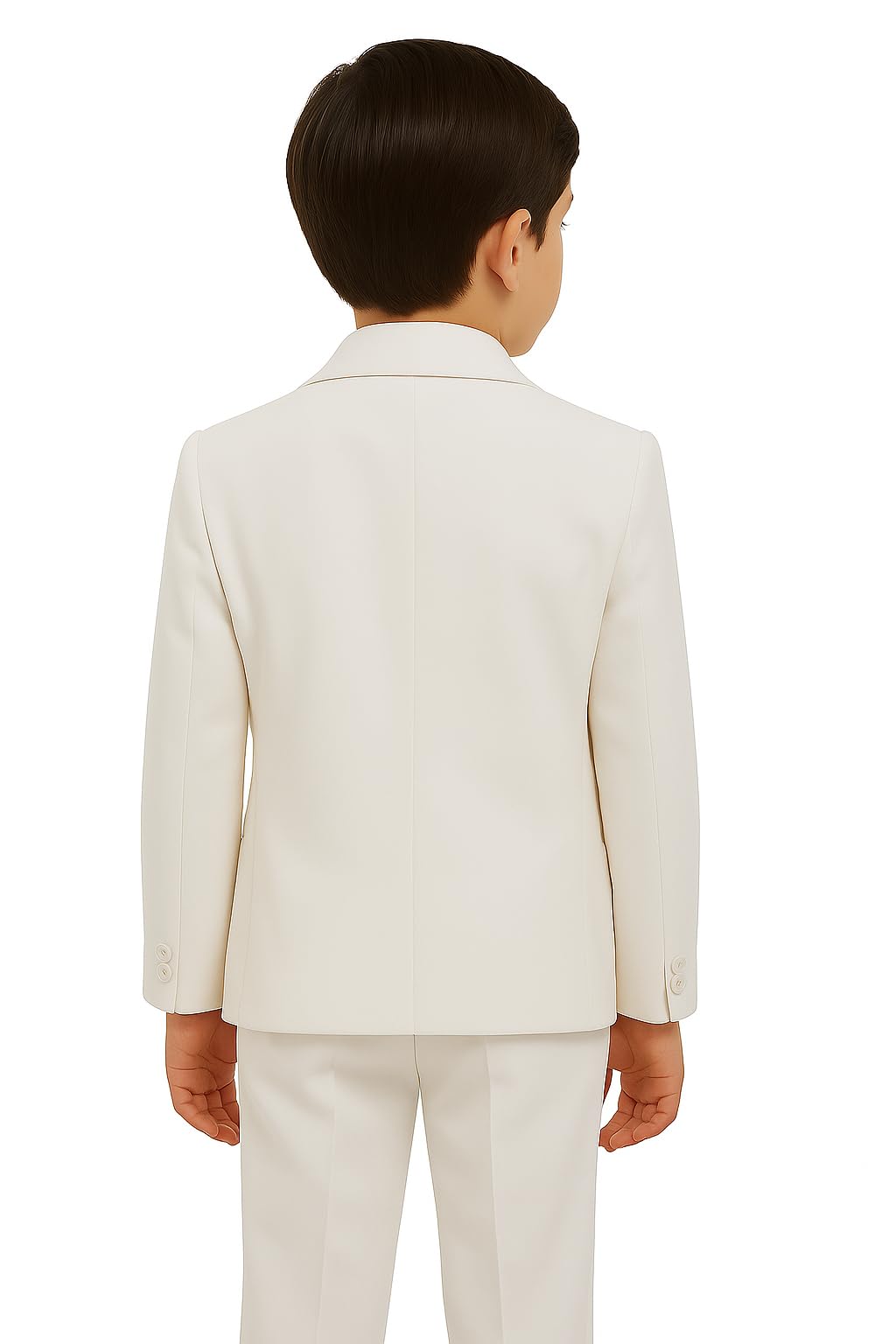Traje de esmoquin para bebé, niño, 5 piezas, conjunto de bautizo y comunión
