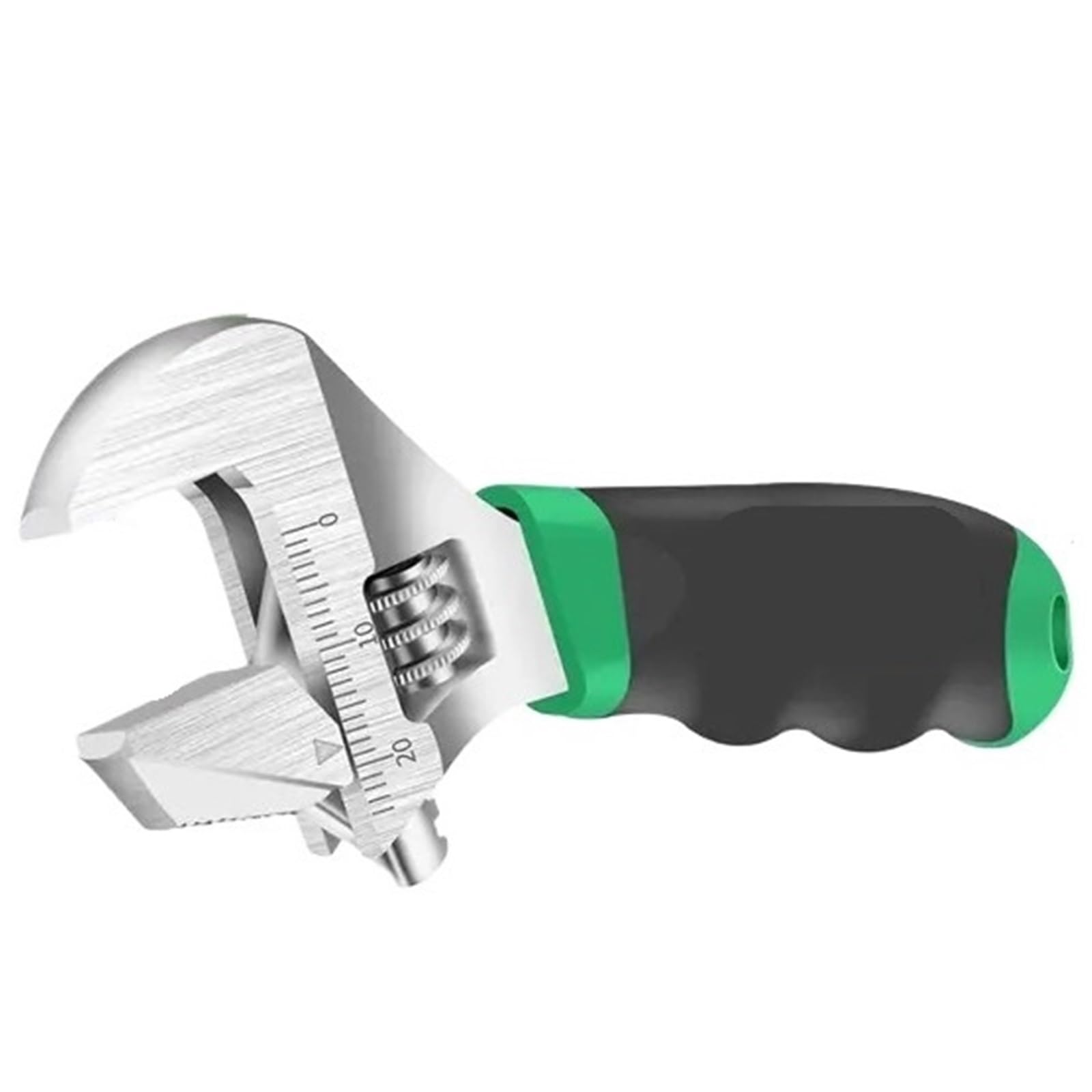 LUYSGBXR Adjustable Wrench 6inch/8inch Adjustable Wrench Monkey Wrenches Short Handle Spanner Pipe for Air Controller Hand Tools(8 inch)