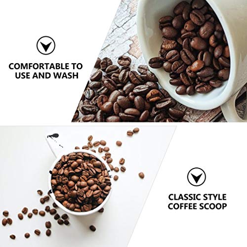 Cabilock Colher De Medição De Café Colher De Sopa de Aço Inoxidável Punho Longo Colher de Café de Le