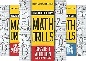 One-Sheet-A-Day Math Drills: Grade 1 Addition - 200 ...