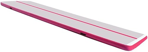 Miniatura 5 de Colchoneta inflable de gimnasia de 10, 13, 16 y 20 pies, con bomba para gimnasio, hogar, yoga, entrenamiento, niños, deporte, taekwondojuego