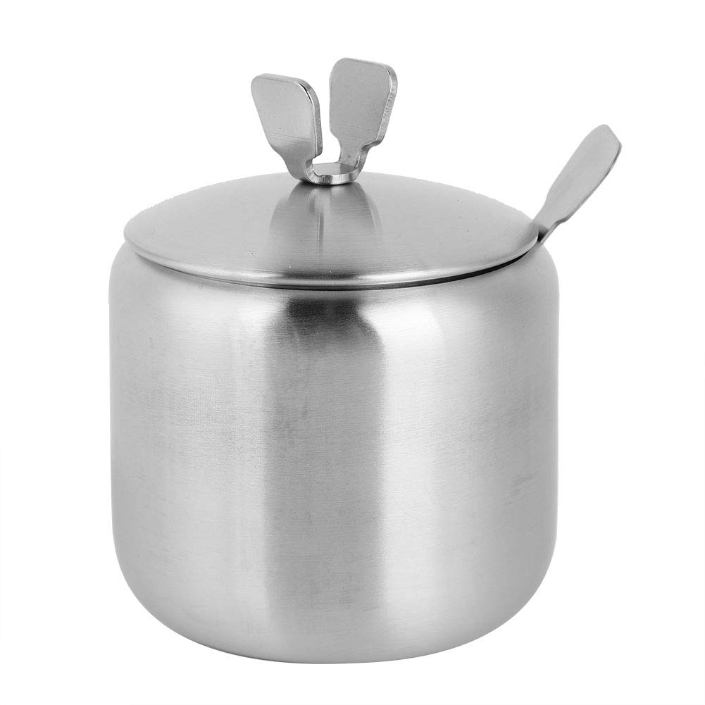 4 Barattoli Per Spezie Con Coperchio Girevole - Acciaio Inossidabile, Argento - Dosatori Per Salsa E Condimenti - Foto 11