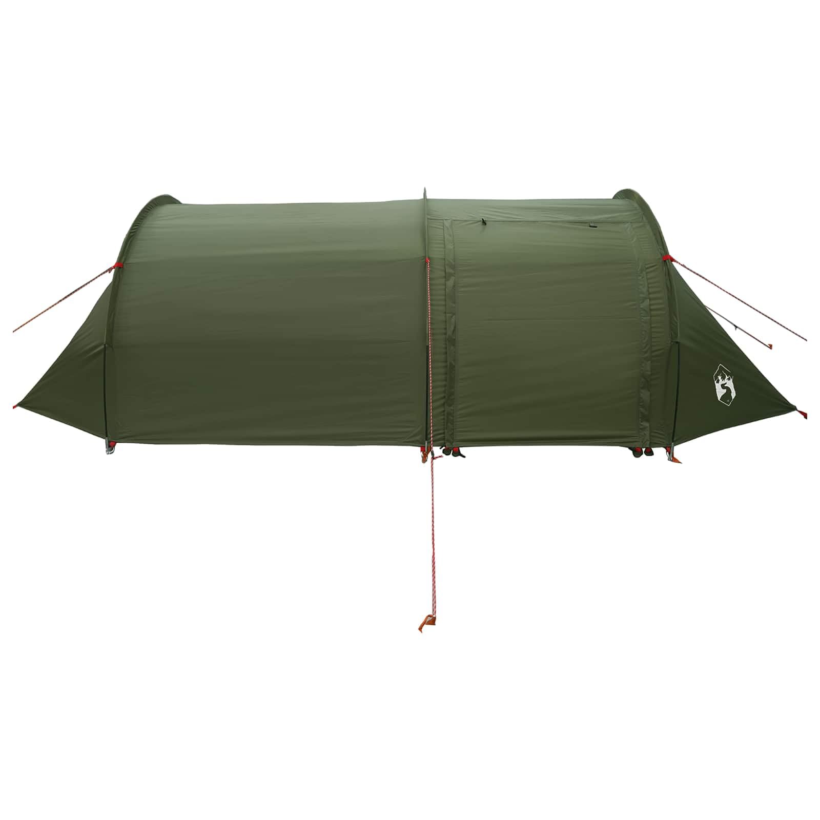 Namiot 410 x 175 x 105 cm oliwkowozielony poliester i stal