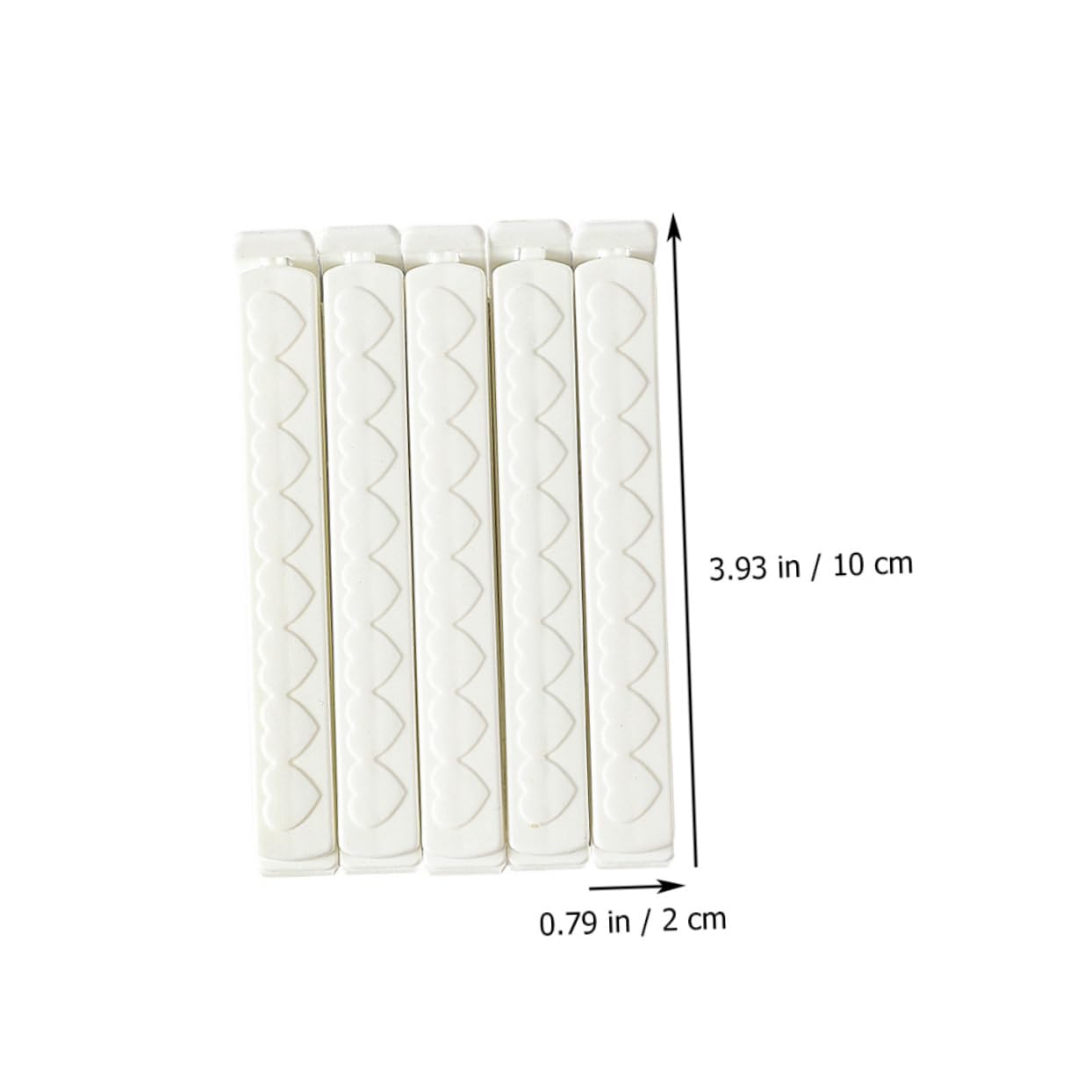 Alipis 20Pcs Food Sealing Clips Snack Sealer for Food Preservation Material Bag Clips for Kitchen Storage Keep Snacks Fresh and Secure