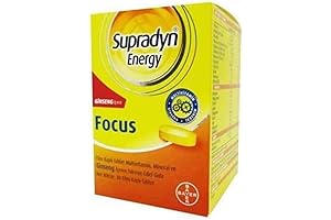 Supradyn Energy Focus 30 Tablets - The Essential Nutrient Solution for Sharper...
