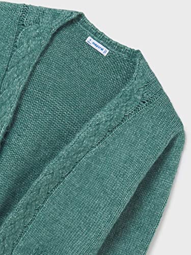 Mayoral Knit Cardigan for Girls M.Duck Gre3