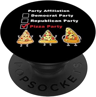 Funny Pizza Party Affiliation Kawaii Anime Pizzas Pizzeria PopSockets Swappable PopGrip