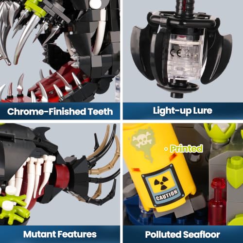 Mutant Angler Fish Building Set DROPS TO - image 5