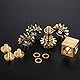 JTLB Mini Gear Metalllegierung Spinner Zappeln Spielzeug Pure Brass Fidget Cube Fidget Toys Hand Spinner Finger Fokus Spielzeug Stressabbau Geschenk